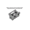 UTG Super Slim Picatinny Riser Mount, 0.75in Saddle Height, 3 Slots, 1.57in in Length 003